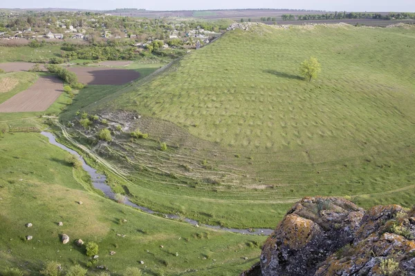 Nehri üzerinde Üstten Görünüm.