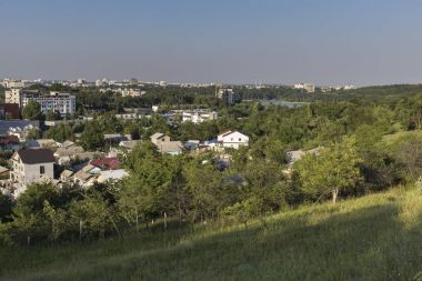 Şehrin güzel manzarası.