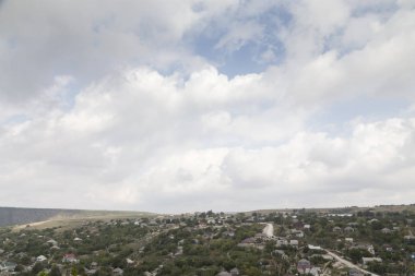 güzel yaz kırsal manzara.