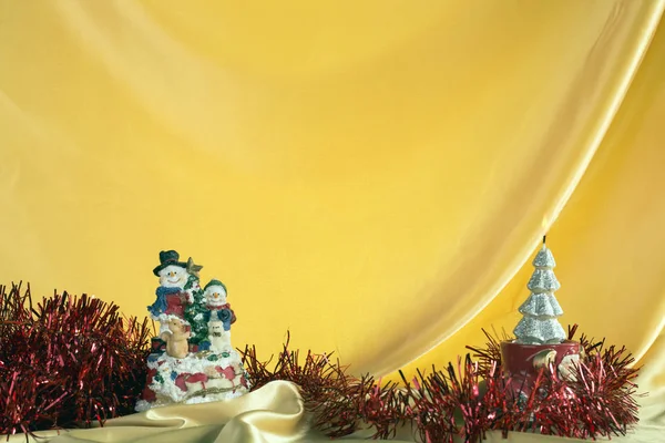 Julen sammansättning av retro leksaker till jul. — Stockfoto
