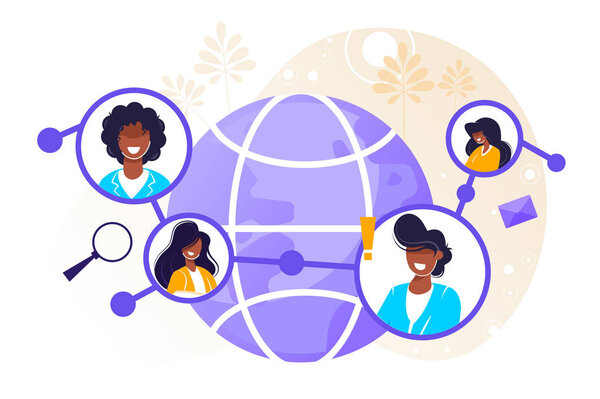 Social community vector 