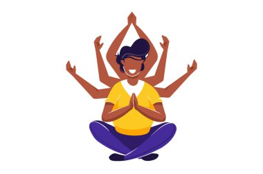 Meditasyon konsepti, sağlık 