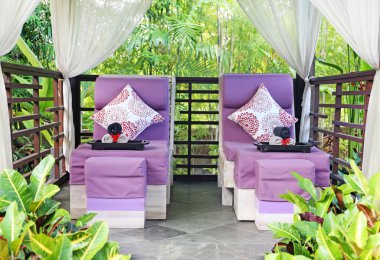 Spa Masaj Odası Bahçe