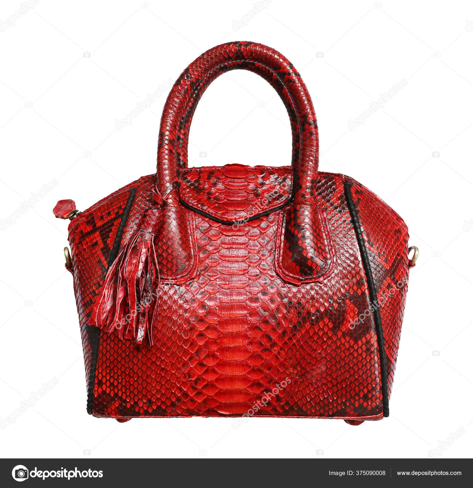 Handmade Genuine Python Snakeskin Shopping Bag Handbag Purse 