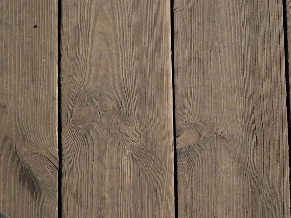 Alter Fußboden Aus Holzbrettern Mit Wirbeln — Stockfoto