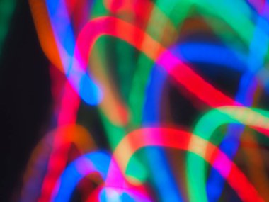 Noel çelengi ile çok renkli soyut desen