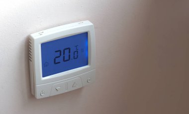 digital temperature indicator of electric floor heating