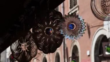 Dekorasyon 3D Metal Döndürme Rüzgarı