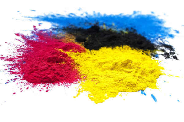 dry spilled toner for digital printing 