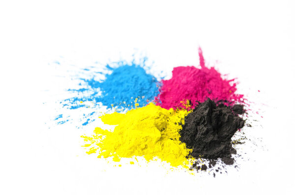 dry spilled toner for digital printing 