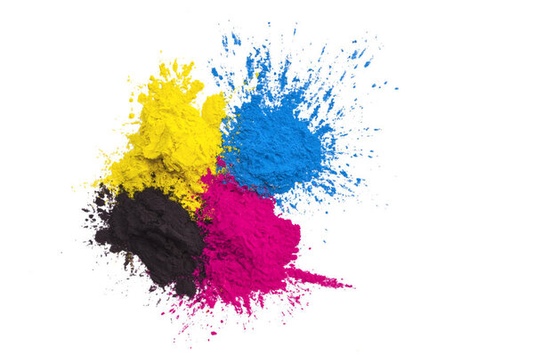 dry spilled toner for digital printing 