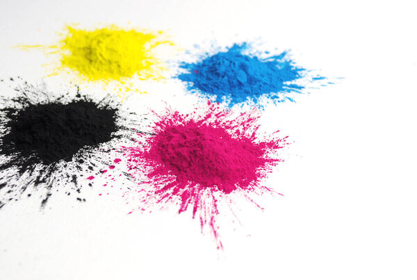 dry spilled toner for digital printing 