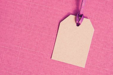 boş etiket geri dönüştürülmüş kartondandır