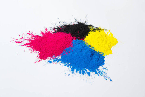 spilled toner for digital printing