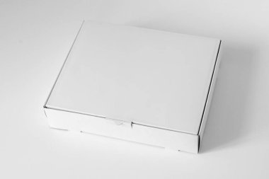 Boş beyaz kutu maketi