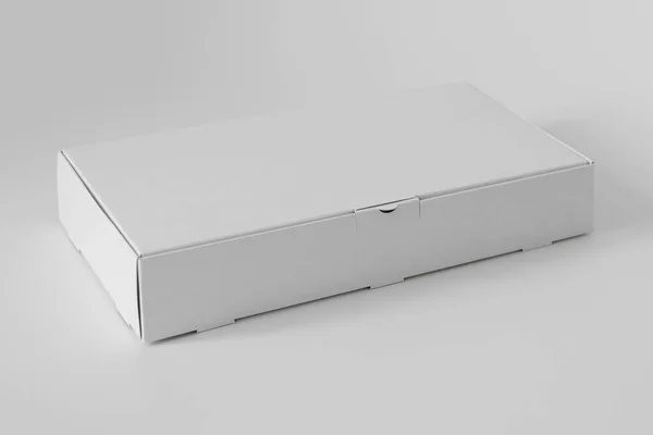 A empty white box mock-up — Stock Photo, Image