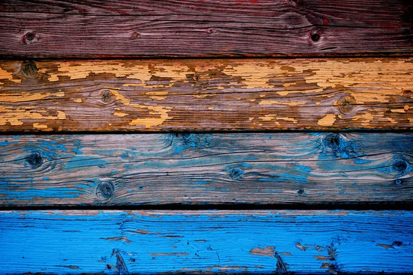 çok renkli ahşap kaplama.