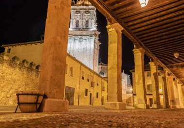 Geceleri Katedrali, El Burgo de Osma, Soria Eyaleti, Castilla-Leon, İspanya