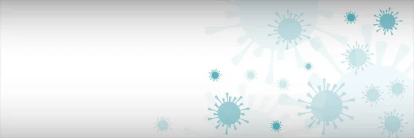 Coronavirus Abstrakten Hintergrund Medizinische Genetik Bakteriologischer Mikroorganismus Kopierraum — Stockfoto