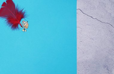 Güzel, narin arkaplan mermer üzerinde mavi renklerle.