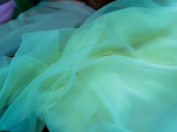 Folds translucent a fabric. — Stock Photo, Image