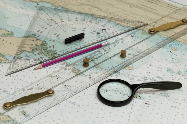 Deniz listelerinde bir ders astar için aracı.