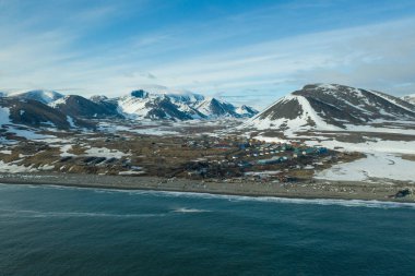 Sireniki yerleşim yerinin en üst görüntüsü.
