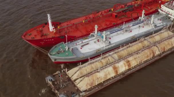 Novy Port Yamalo Nenetskiy Avtonomnyy Okrug Rusia Septiembre 2019 Los — Vídeo de stock