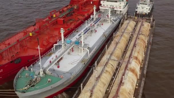 Novy Port Yamalo Nenetskiy Avtonomnyy Okrug Rusia Septiembre 2019 Los — Vídeo de stock