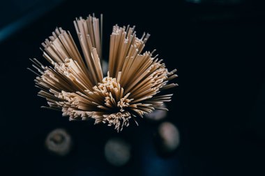  Masada mantar ve makarna.