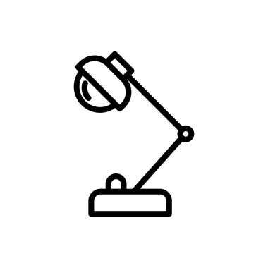 Ofis taslak ikonu. Vektör çizimi. Beyaz sırtında izole edilmiş