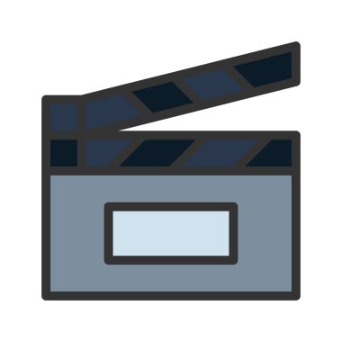 Çizgisel renk biçiminde simge alçıpan. vektör illüstrasyonu