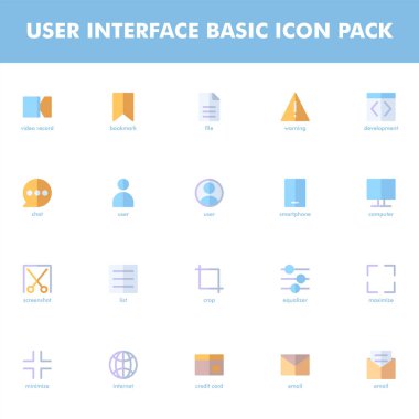 Kullanıcı arayüzü simgesi paketi beyaz arkaplanda izole edildi. Web sitesi tasarımın için, logo, uygulama, UI. Vektör grafik çizimi ve düzenlenebilir felç. EPS 10.