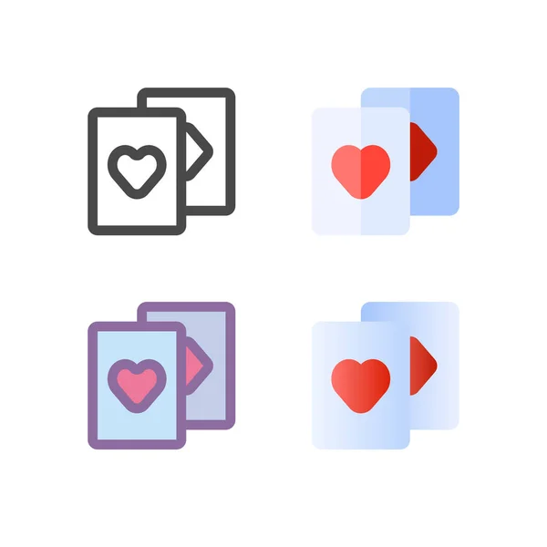 Kart simgesi beyaz arkaplanda izole edildi. Web sitesi tasarımın için, logo, uygulama, UI. Vektör grafik çizimi ve düzenlenebilir felç. EPS 10.