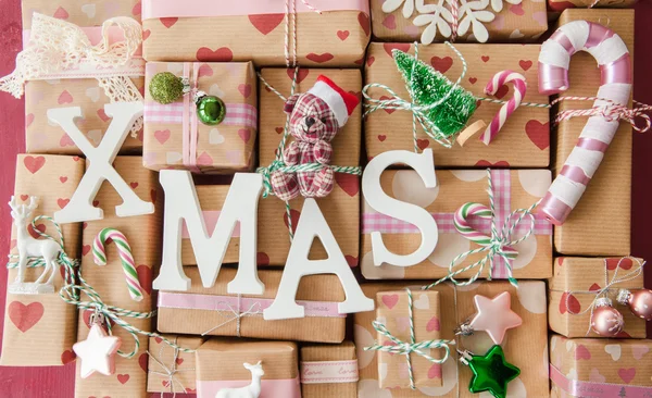 Lite presenter till jul — Stockfoto