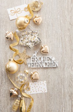 Noel baubles ve süslemeler