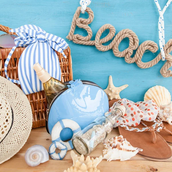 Todo por un día en la playa — Foto de Stock