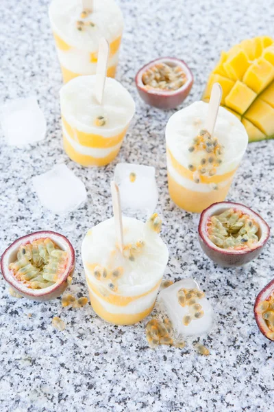 Paletas congeladas caseras — Foto de Stock