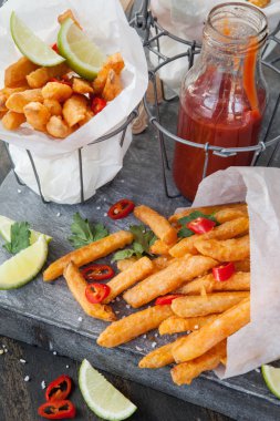 Tatlı patates kızartması