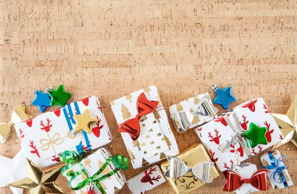 Pequenos presentes de Natal — Fotografia de Stock