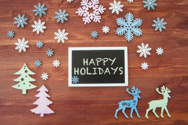 Rustik geçmiş kar gevreği ile