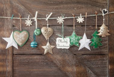 rustik Noel arka plan