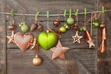 rustik Noel arka plan