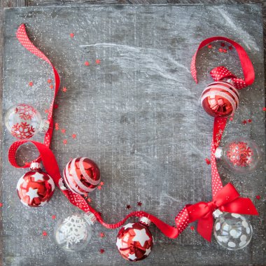 Neşeli Noel süsleri