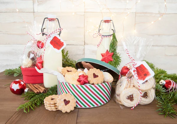 Homemade presents for christmas — Stock Photo, Image