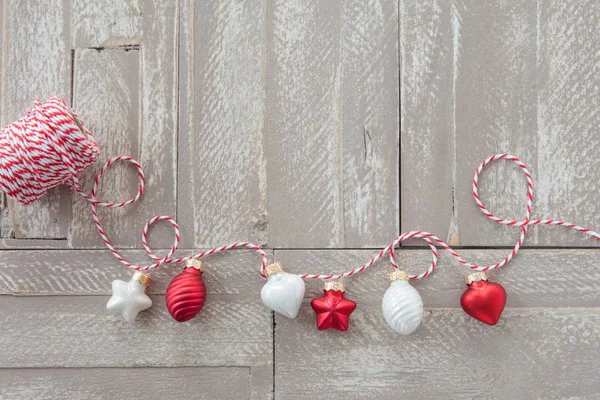 Cheerful christmas decorations — Stock Photo, Image