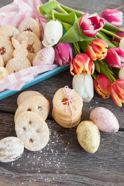 Reçel Paskalya kurabiye dolu — Stok fotoğraf