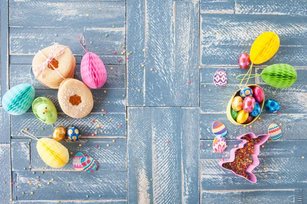 イースターのためのカラフルなお菓子 — ストック写真