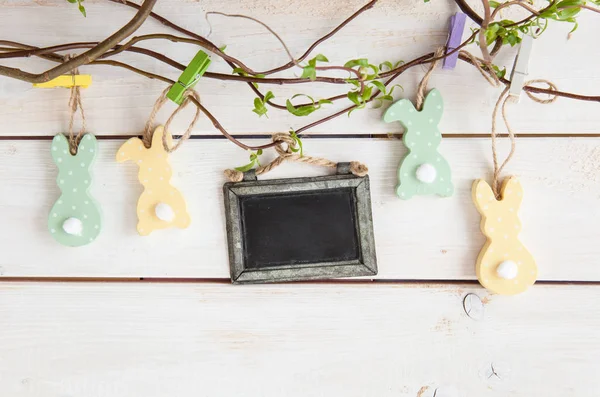 Barevné velikonoční dekorace — Stock fotografie