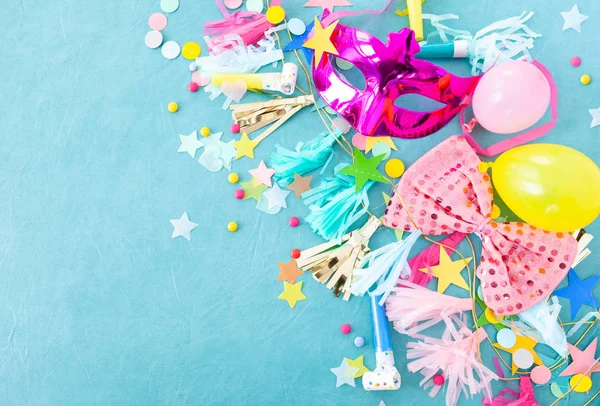 Coloful party decorations — Stock Photo, Image